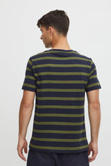 Casual Friday Thor - Stribet t-shirt - HUSET Men & Women