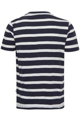 Casual Friday Thor - Stribet t-shirt - HUSET Men & Women