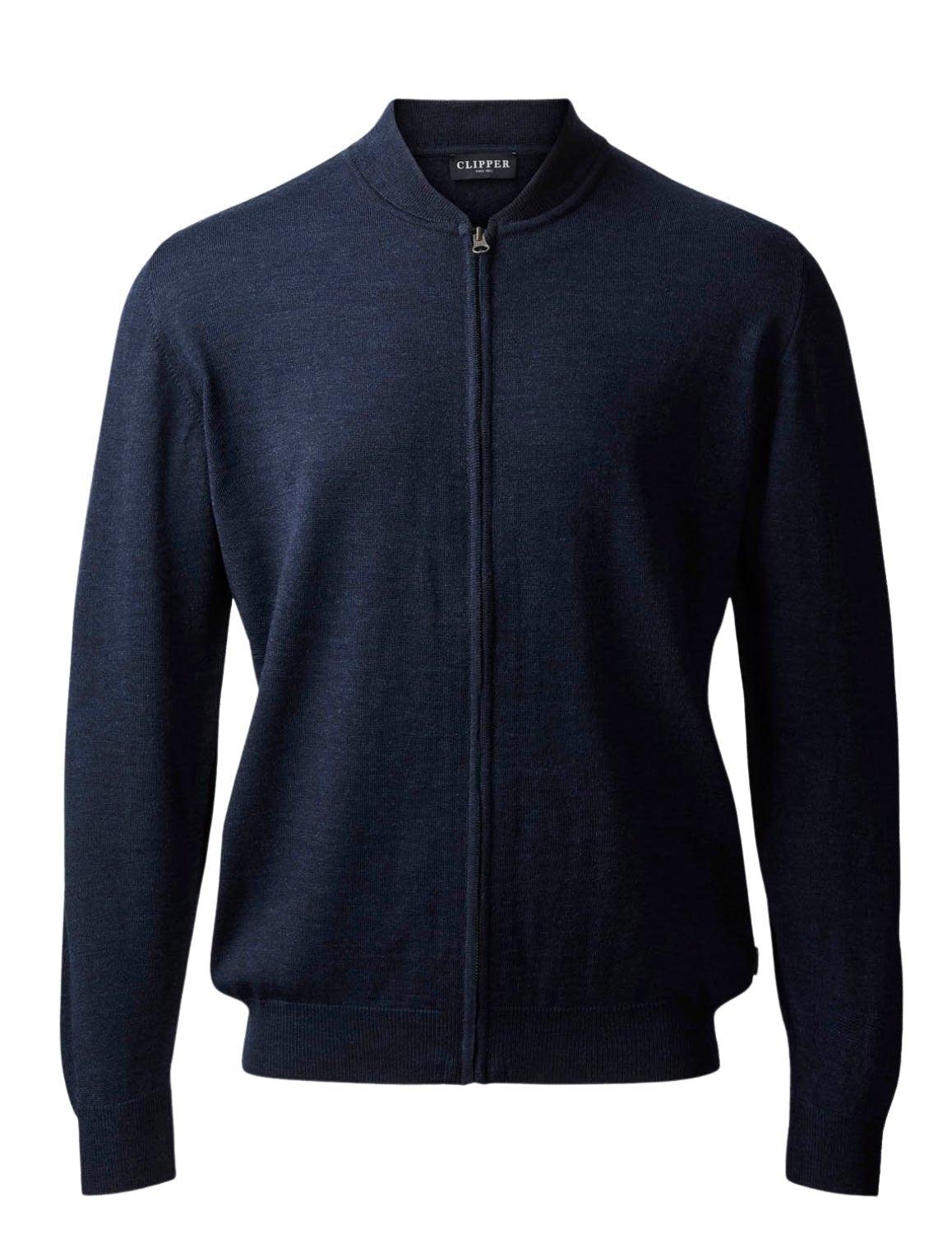Clipper Milan - Cardigan m. bomberkrave - HUSET Men & Women