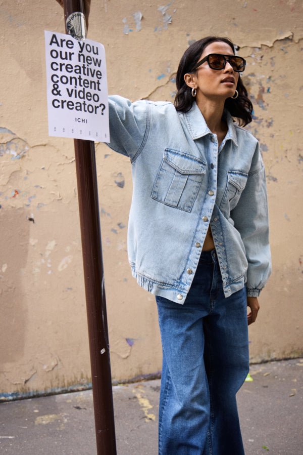 Ichi Bossie - Denim jacket - HUSET Men & Women - ICHI