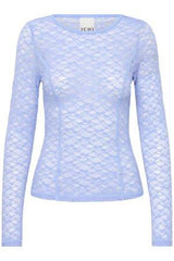 Ichi Lacey - Langærmet bluse - HUSET Men & Women