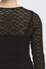 Ichi Lacey - Langærmet bluse - HUSET Men & Women