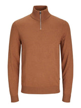Jack & Jones Emil - Half zip højhalset strikket pullover - HUSET Men & Women