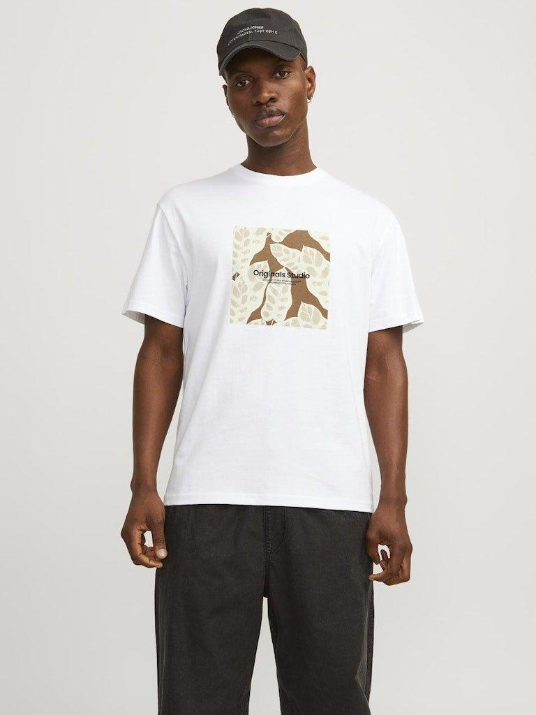Jack & Jones Sequoia - T-shirt m. print - HUSET Men & Women