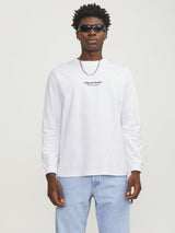 Jack & Jones Vesterbro - Langærmet t-shirt i loose fit - HUSET Men & Women