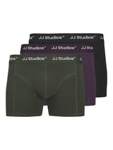 Jack & Jones Soho - Ensfarvede trunks 3 - pak - HUSET Men & Women - Jack & Jones