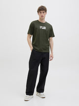 jjCorp graphic tee AW25 - HUSET Men & Women - Jack & Jones