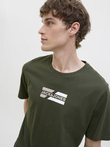 jjCorp graphic tee AW25 - HUSET Men & Women - Jack & Jones