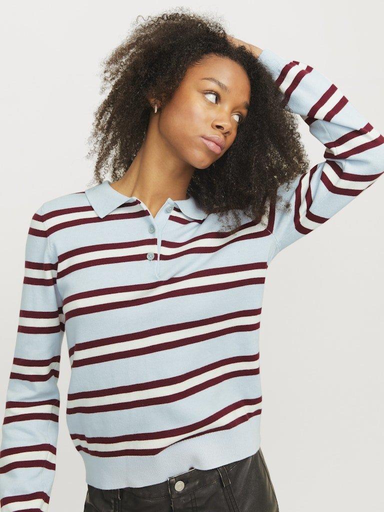 JJXX Lilliana - Langærmet polo strik - HUSET Men & Women