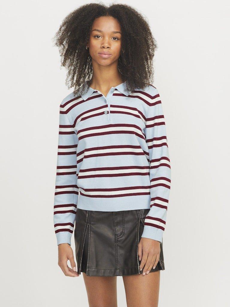 JJXX Lilliana - Langærmet polo strik - HUSET Men & Women
