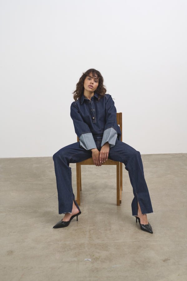 My Essential Wardrobe Abina - Denim bluse - HUSET Men & Women - My Essential Wardrobe