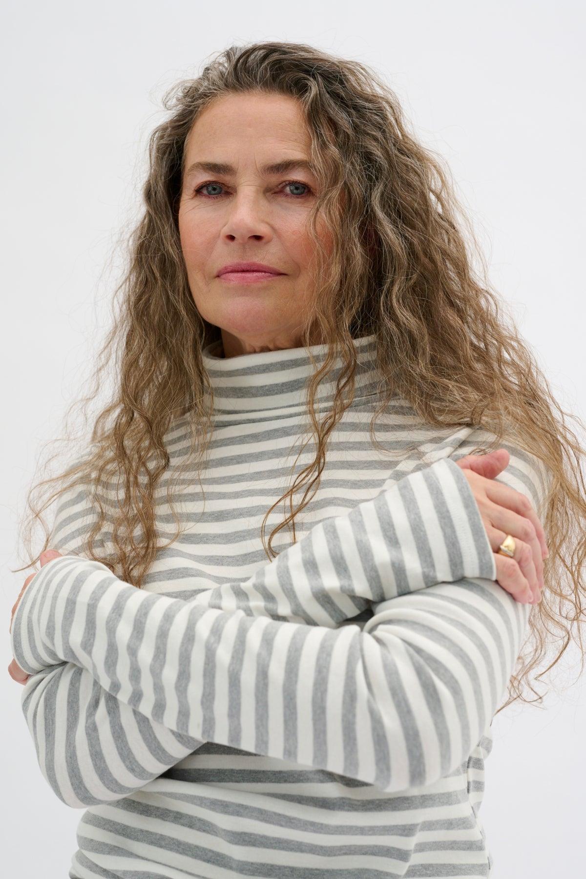 My Essential Wardrobe Dana - Rullekrave bluse - HUSET Men & Women