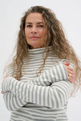 My Essential Wardrobe Dana - Rullekrave bluse - HUSET Men & Women