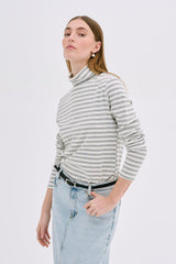 My Essential Wardrobe Dana - Rullekrave bluse - HUSET Men & Women