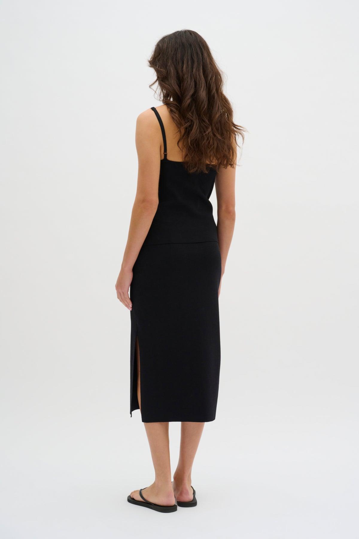 My Essential Wardrobe Hekla - Strik nederdel - HUSET Men & Women