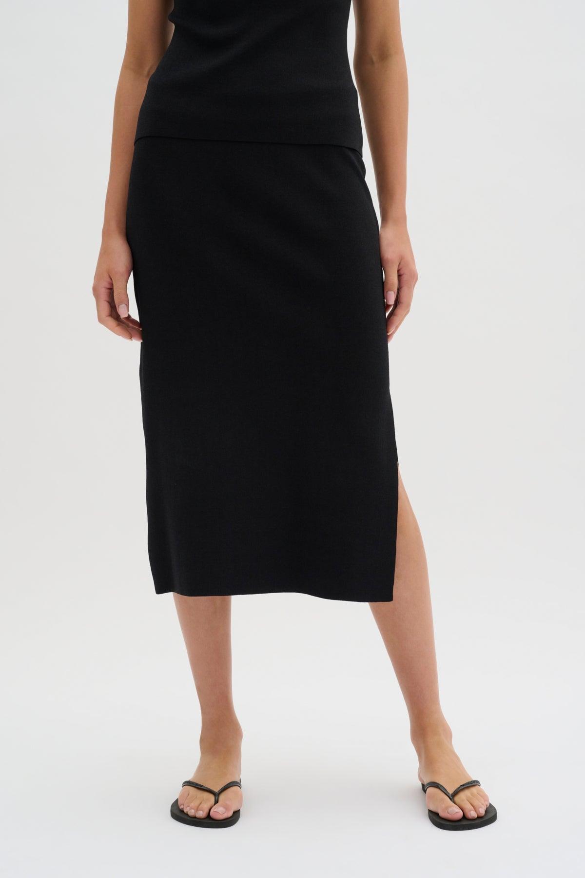 My Essential Wardrobe Hekla - Strik nederdel - HUSET Men & Women