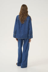 My Essential Wardrobe Hilma - Denim bluse - HUSET Men & Women