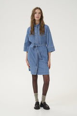 My Essential Wardrobe Lara 115 - Denim kjole - HUSET Men & Women - My Essential Wardrobe