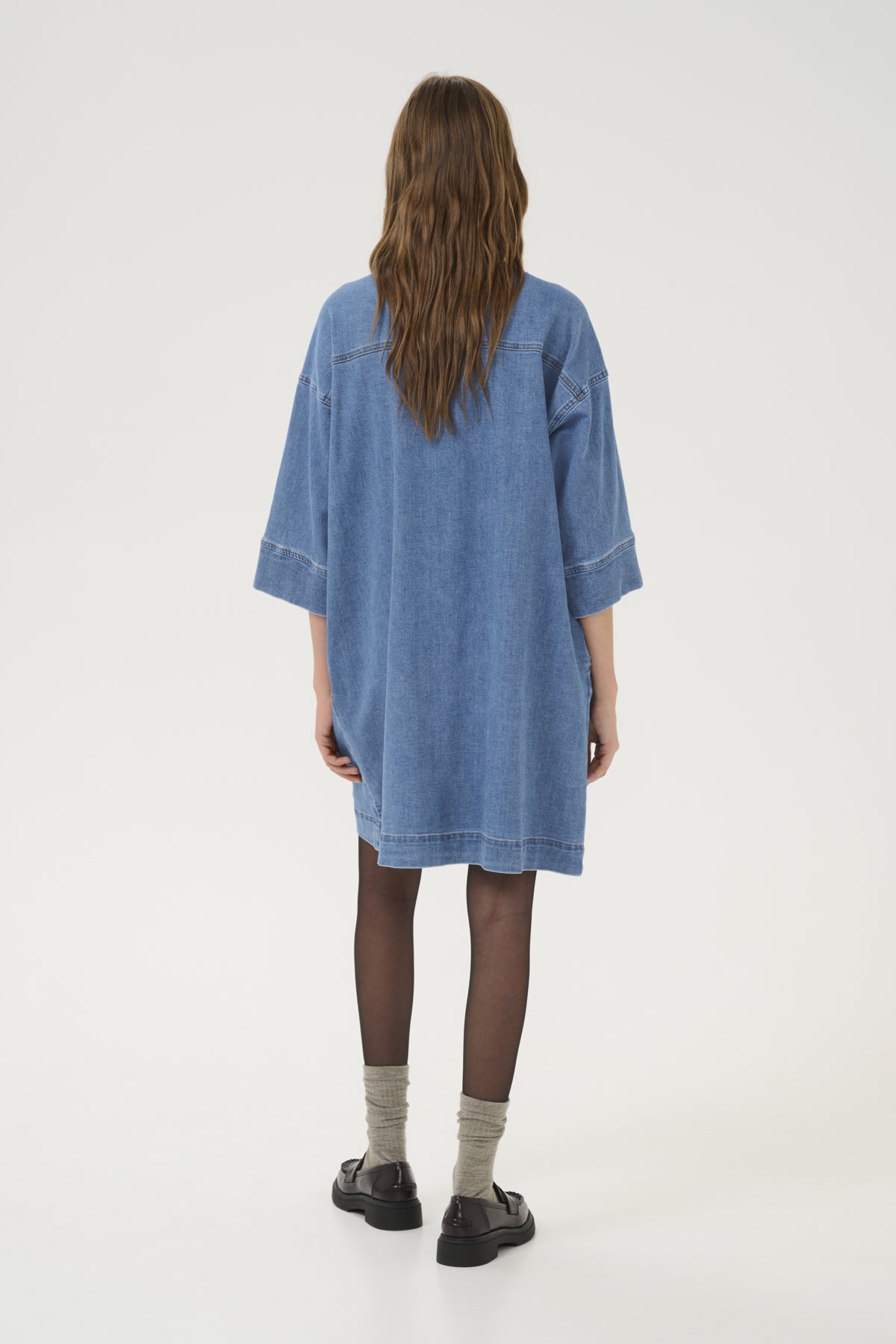 My Essential Wardrobe Lara 115 - Denim kjole - HUSET Men & Women - My Essential Wardrobe