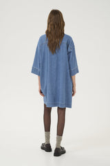 My Essential Wardrobe Lara 115 - Denim kjole - HUSET Men & Women - My Essential Wardrobe