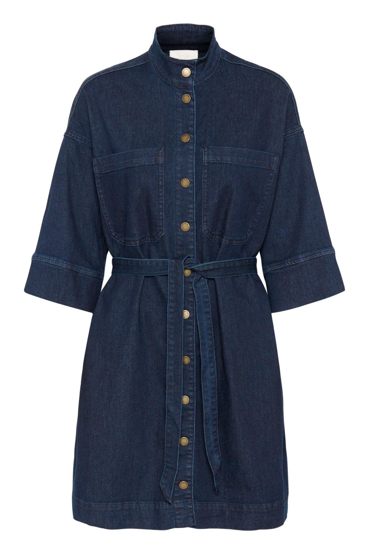 My Essential Wardrobe Lara 115 - Denim kjole - HUSET Men & Women