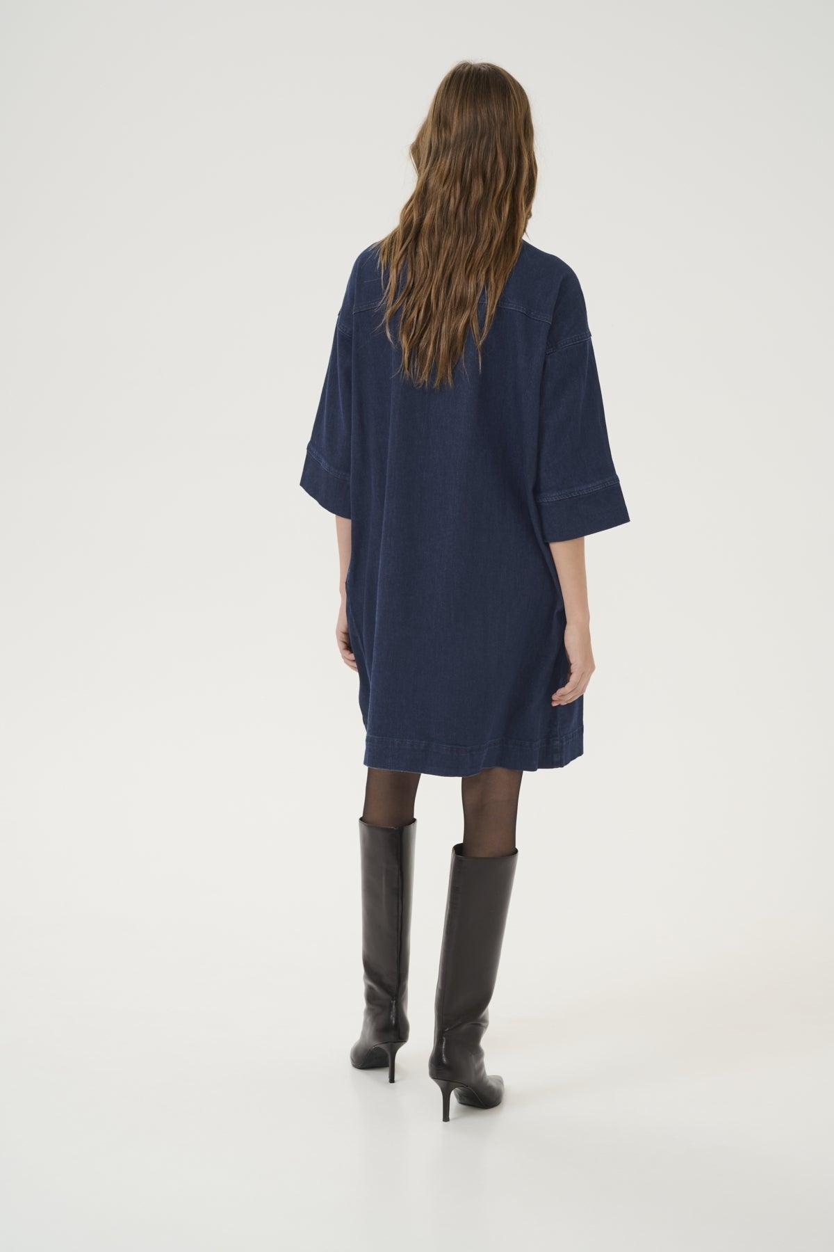 My Essential Wardrobe Lara 115 - Denim kjole - HUSET Men & Women