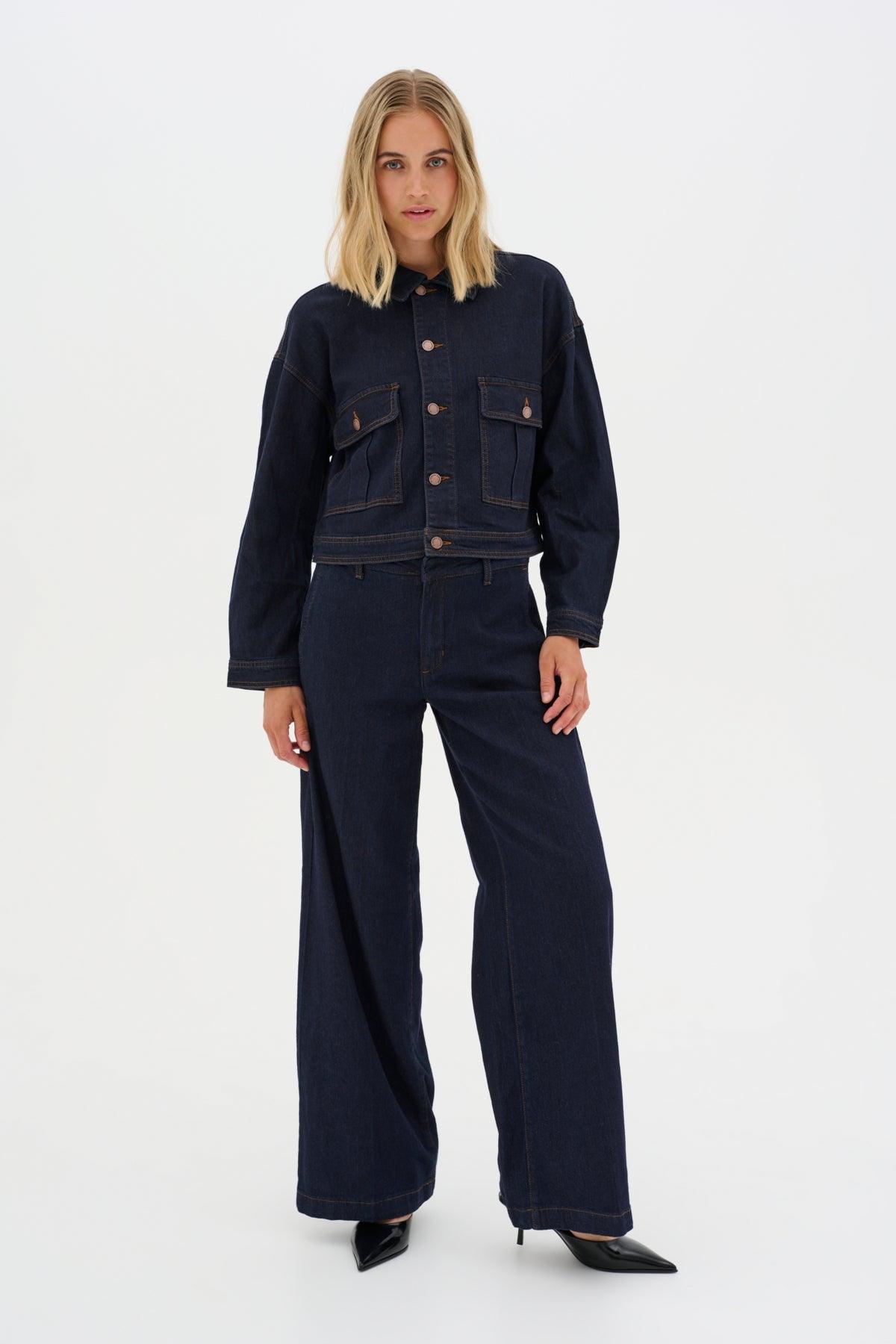 My Essential Wardrobe Lara - Denim jakke - HUSET Men & Women