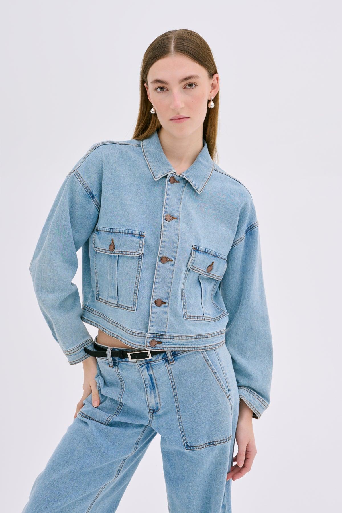 My Essential Wardrobe Lara - Denim jakke - HUSET Men & Women