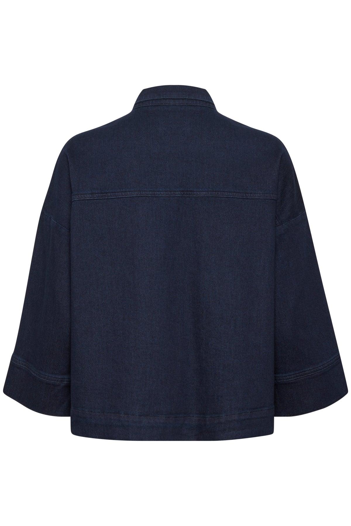 My Essential Wardrobe Lara - Kort denim skjorte - HUSET Men & Women