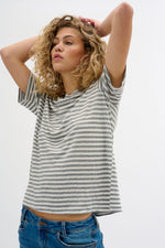 My Essential Wardrobe Lisa - Stribet t-shirt - HUSET Men & Women (8885082390875)