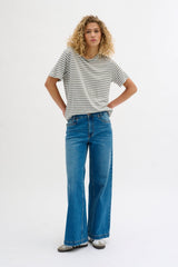My Essential Wardrobe Lisa - Stribet t-shirt - HUSET Men & Women