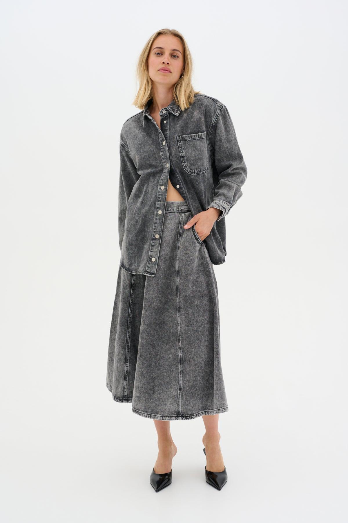 My Essential Wardrobe Malo 143 - Denim nederdel - HUSET Men & Women