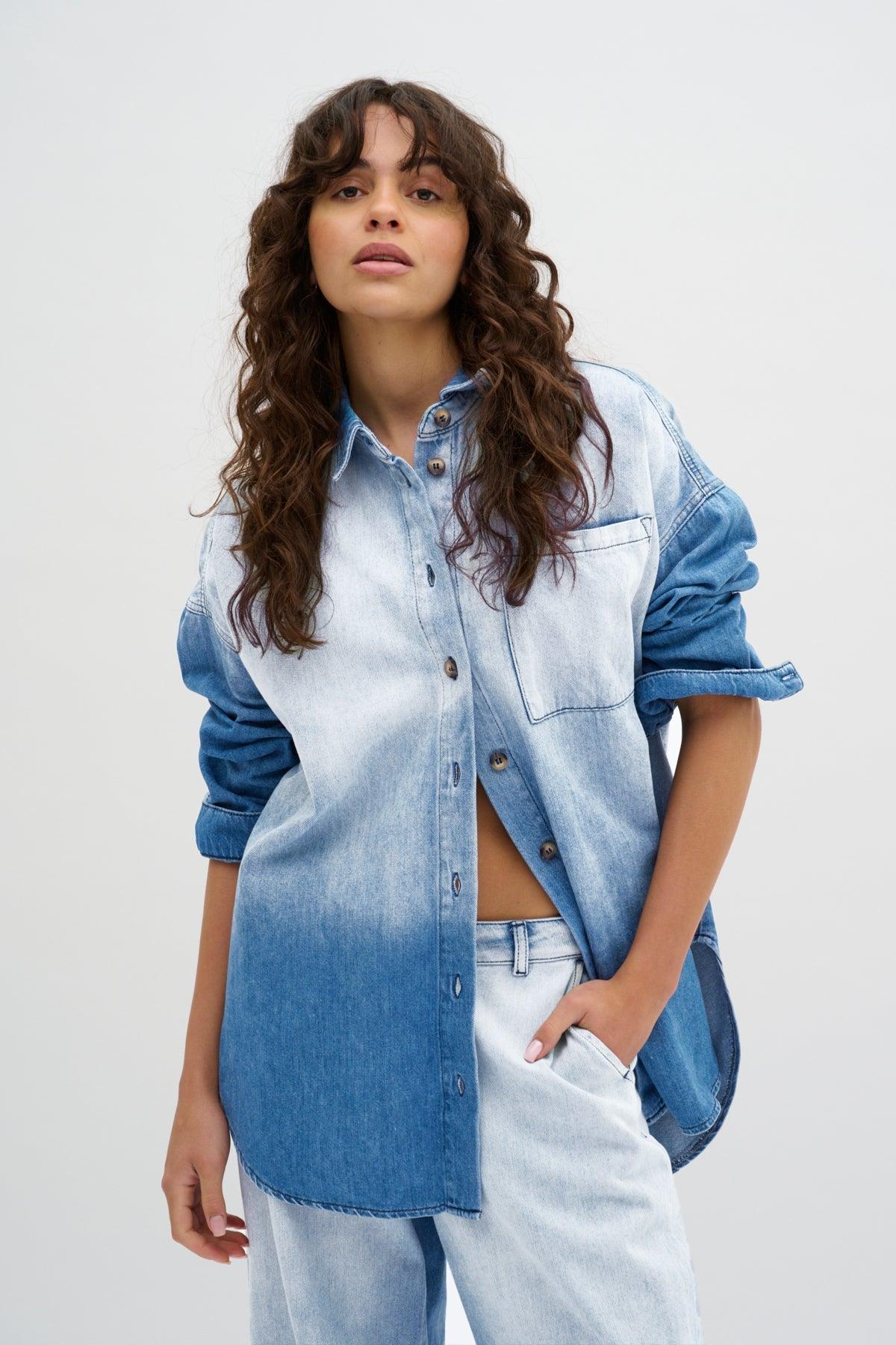 My Essential Wardrobe Malo 143 - Denim skjorte - HUSET Men & Women