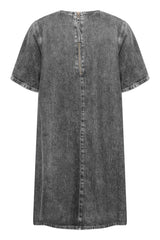 My Essential Wardrobe Malo - Kort denim kjole - HUSET Men & Women