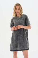 My Essential Wardrobe Malo - Kort denim kjole - HUSET Men & Women