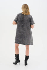 My Essential Wardrobe Malo - Kort denim kjole - HUSET Men & Women