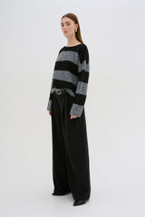 My Essential Wardrobe Meena - Stribet strik - HUSET Men & Women