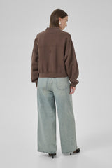 My Essential Wardrobe Meta - Kort sweat jakke - HUSET Men & Women - My Essential Wardrobe