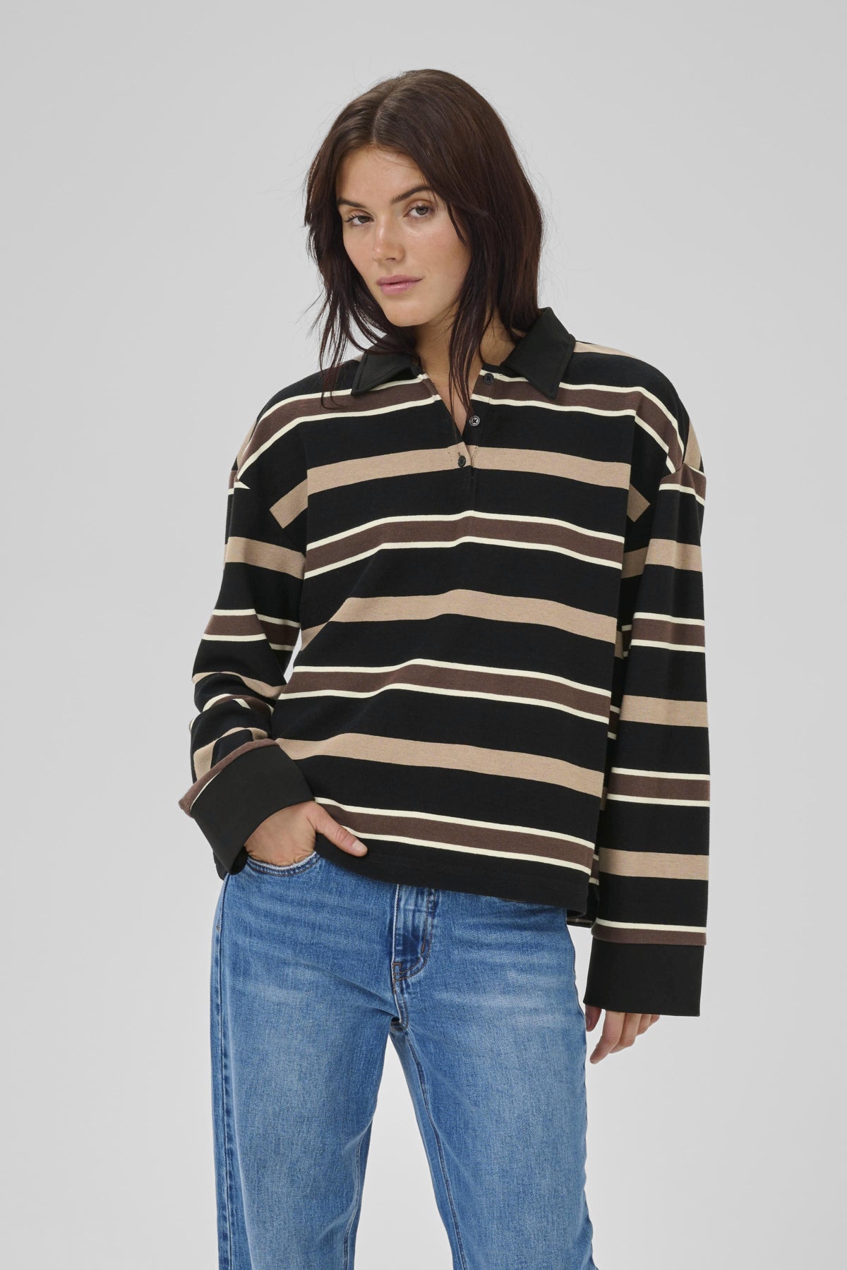 My Essential Wardrobe Salina - Polo bluse - HUSET Men & Women - My Essential Wardrobe