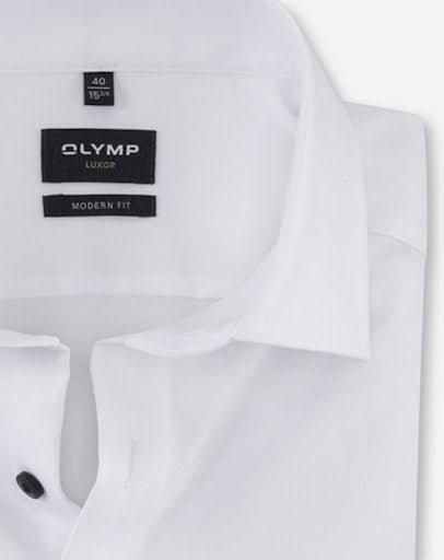 Olymp Luxor - Modern fit strygefri kortærmet skjorte - HUSET Men & Women