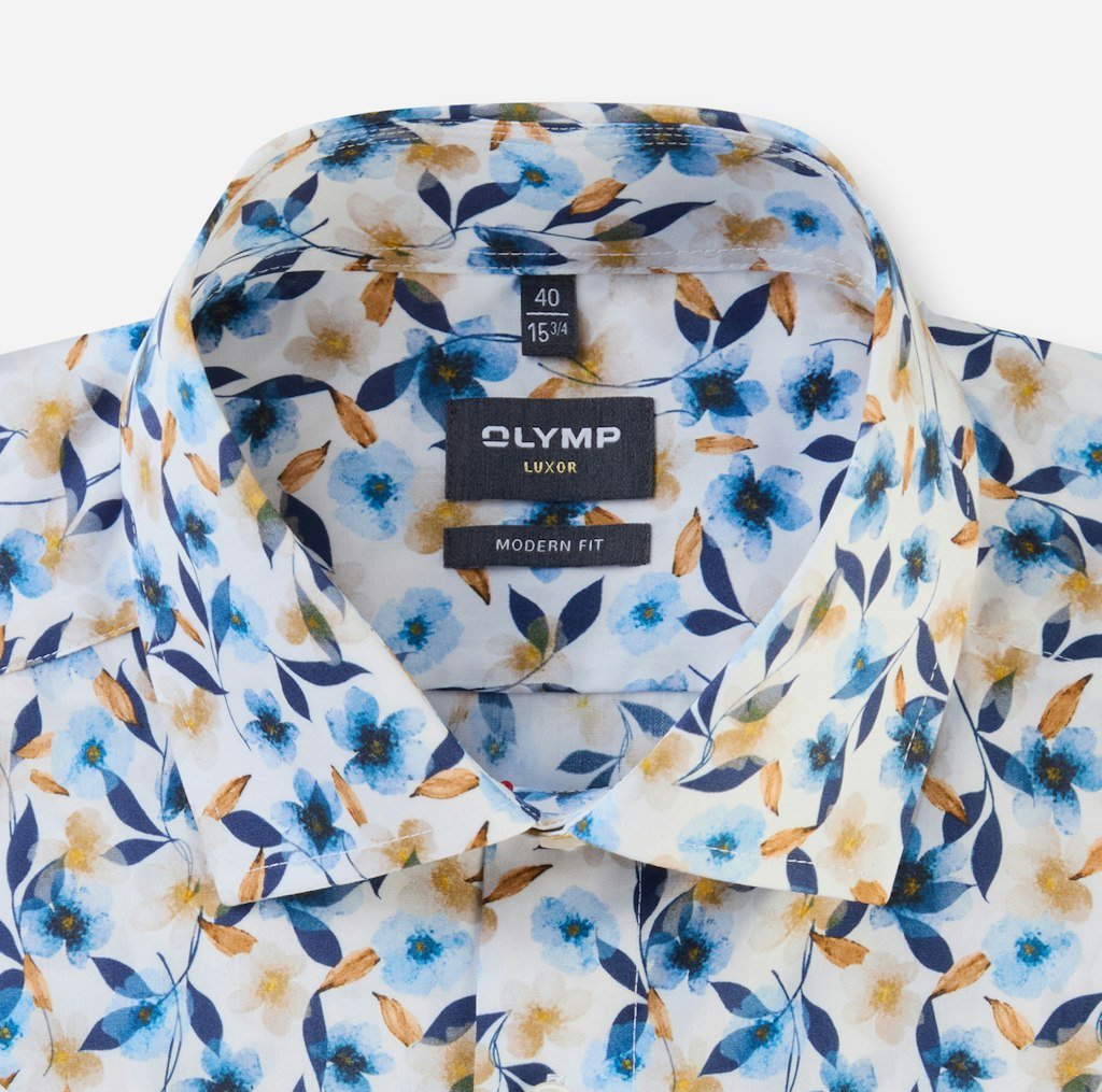 Olymp - Modern fit strygefri skjorte - HUSET Men & Women - Olymp