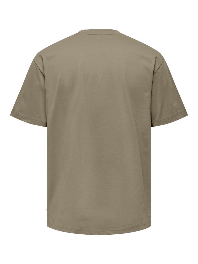 Only and Sons Fred - Relaxfit basis T-shirt - HUSET Men & Women (9142423650651)