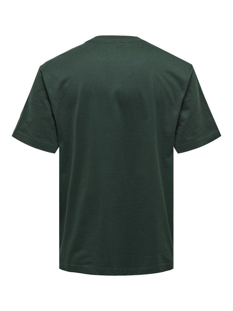 Only and Sons Fred - Relaxfit basis T-shirt - HUSET Men & Women