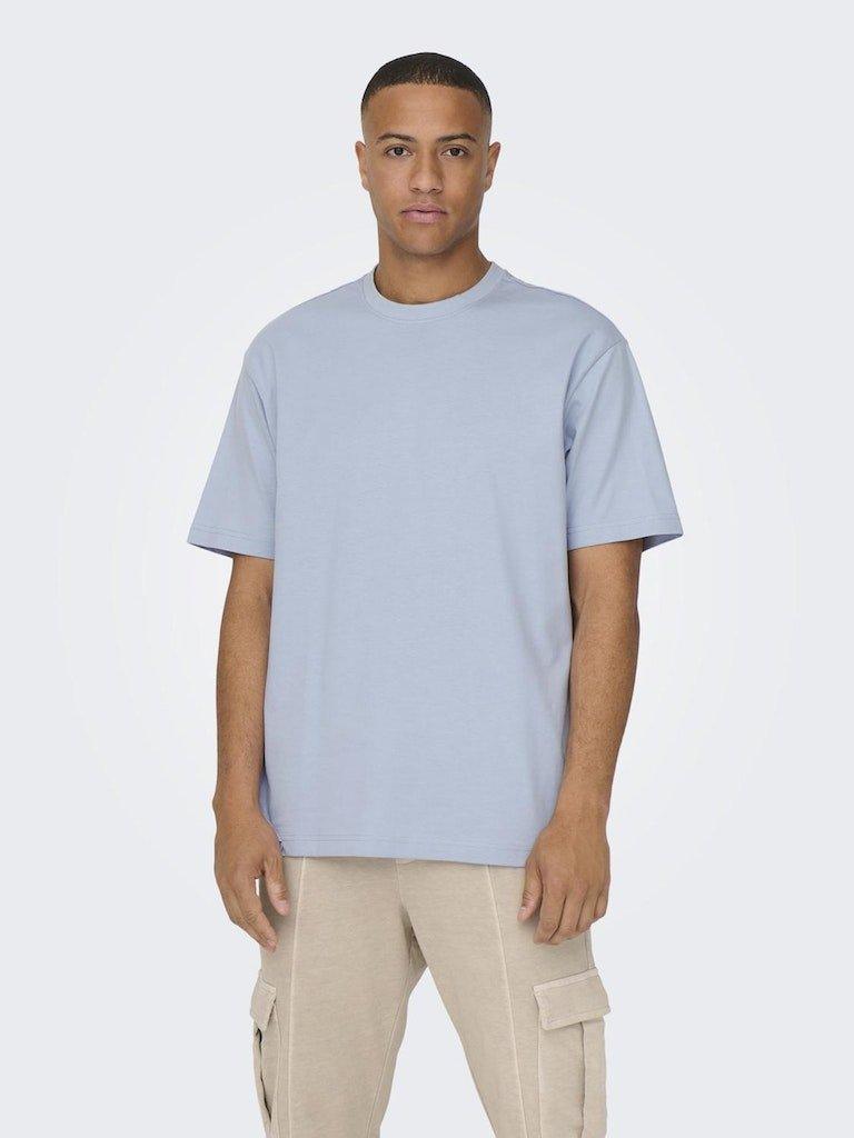 Only and Sons Fred - Relaxfit basis T-shirt - HUSET Men & Women
