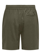 Only & Sons Tel - Shorts m. hør - HUSET Men & Women