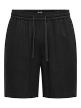 Only & Sons Tel - Shorts m. hør - HUSET Men & Women