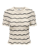 Only Annasofia Life - Stribet strik - HUSET Men & Women