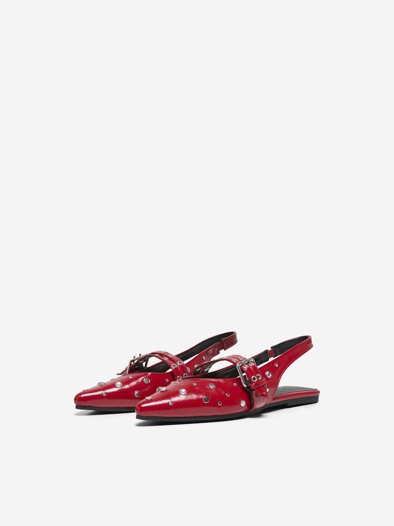 Only Aura - PU slingback buckle ballarina - HUSET Men & Women