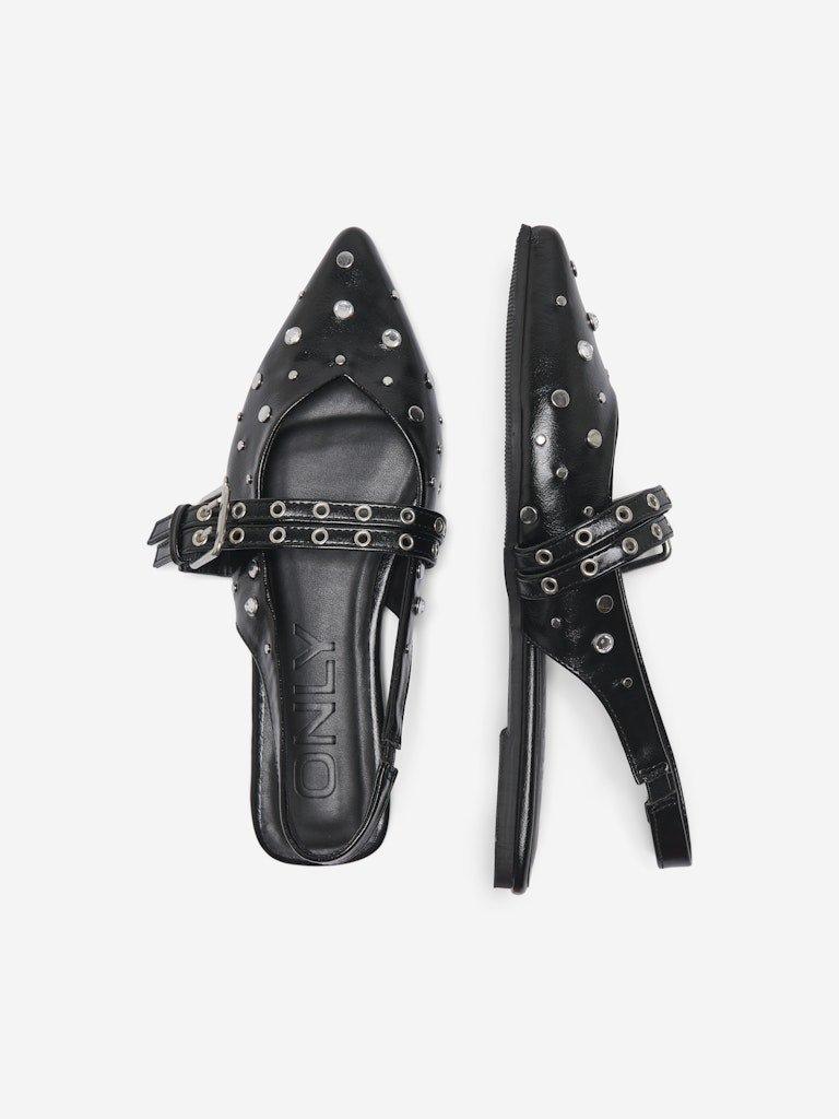 Only Aura - PU slingback buckle ballarina - HUSET Men & Women