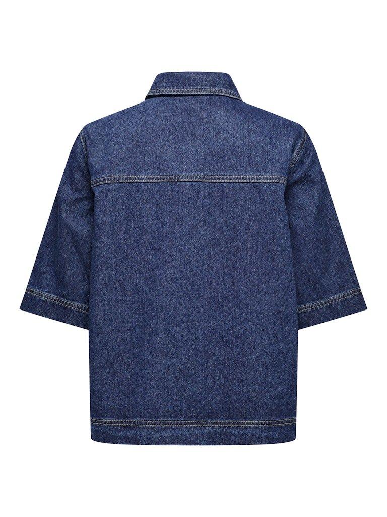 Only Belle - Kortærmet denim skjorte - HUSET Men & Women